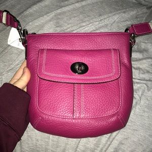 Coach messenger cross body bag